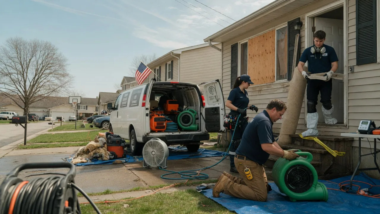 Water Damage Restoration in Durand, WI near me